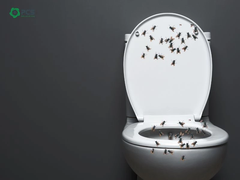 diệt ruồi nhà vệ sinh